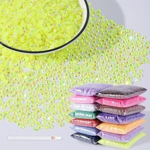 8k Pieces 2mm Resin Rhinestone